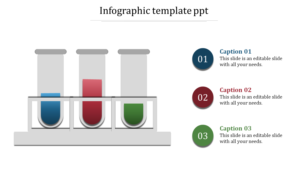 infographic template PPT for laboratory	